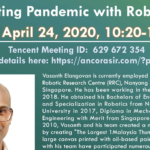 ME336 Spring 2020 Robotics & AI Guest Lecture by Vasanth Elangovan